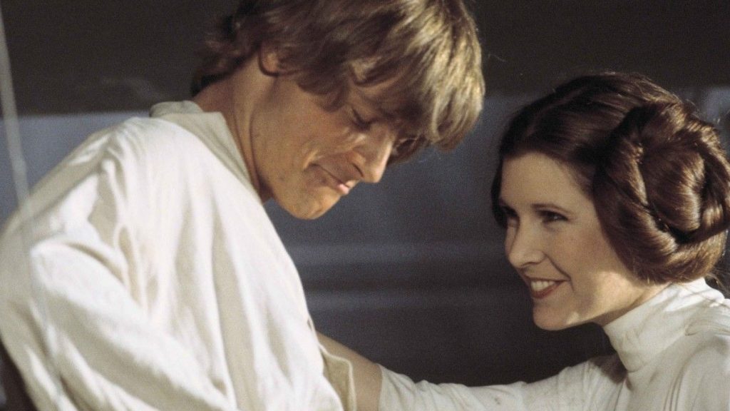 Carrie Fisher y Mark Hamill