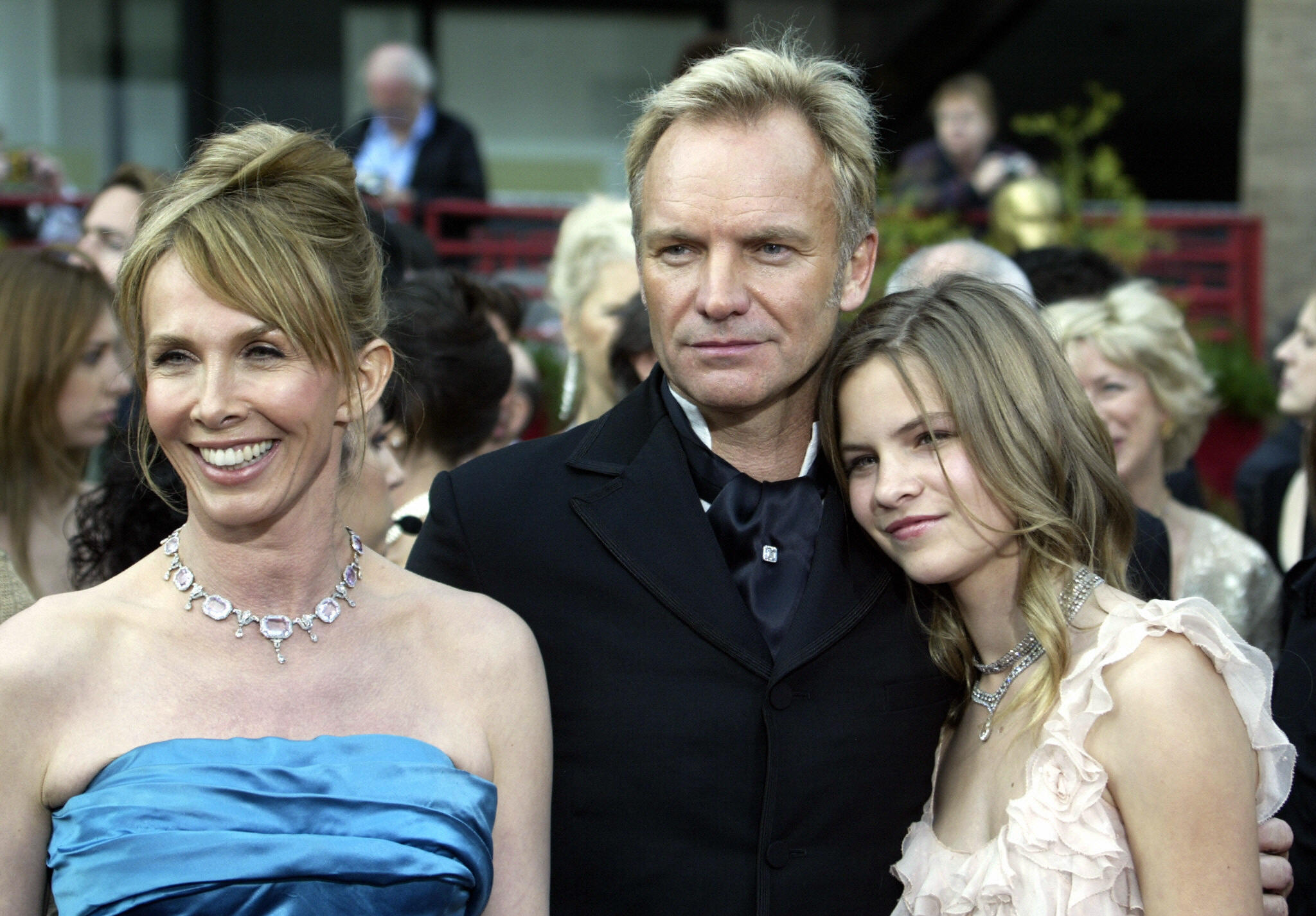 Singer Sting, His Wife Trudie Styler And