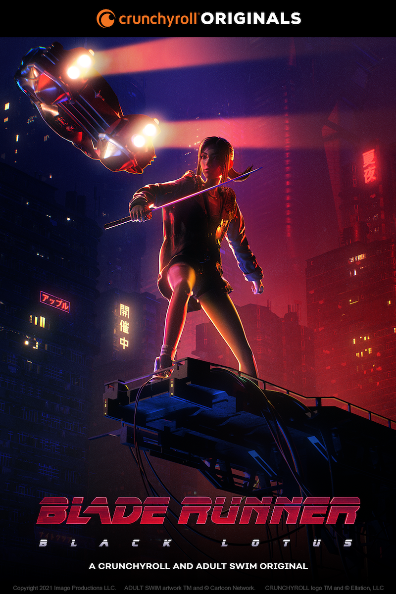 Blade Runner Black Lotus Poster
