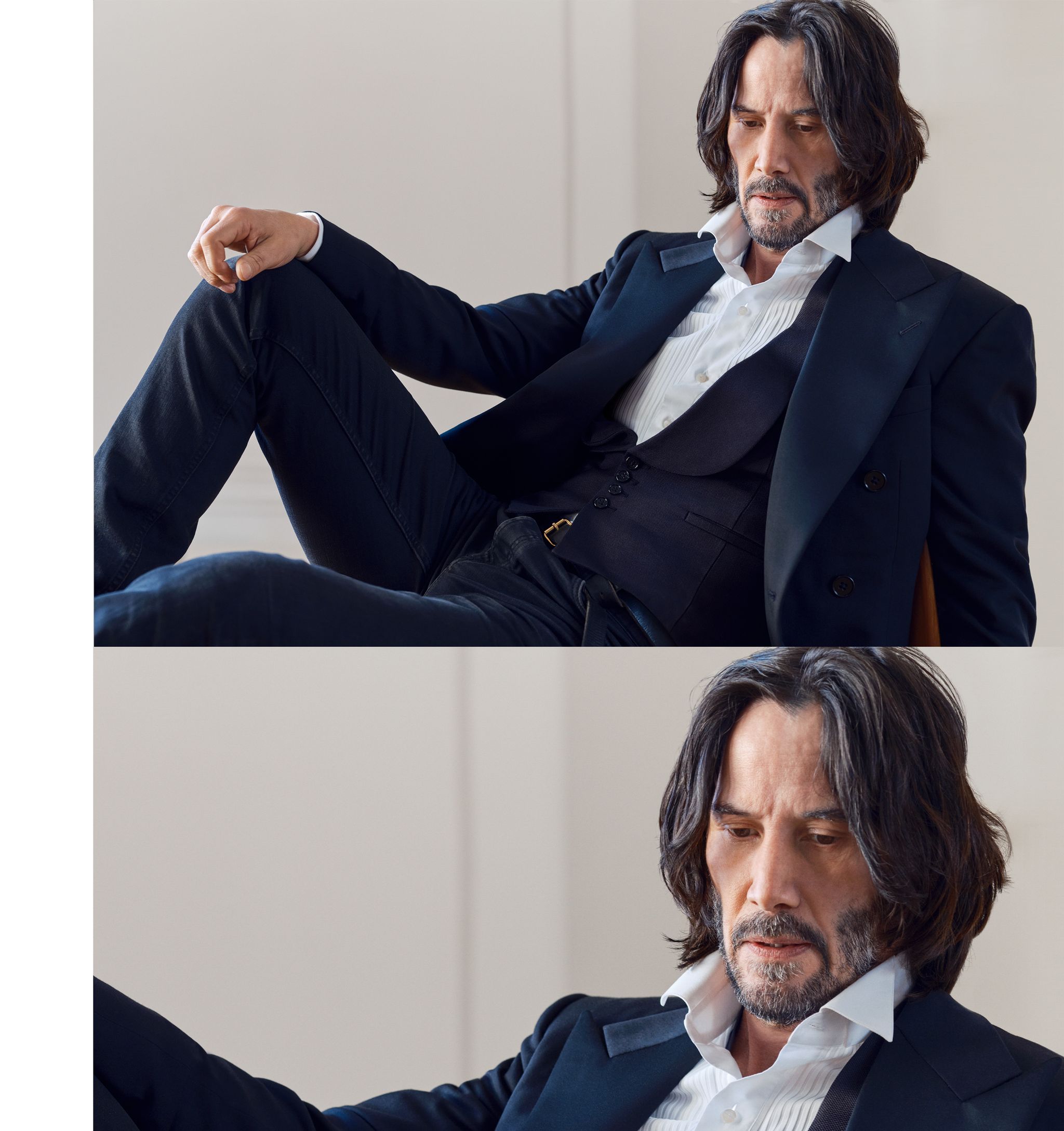 Keanu Reeves para Esquire