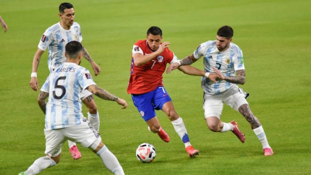 chile vs. y argentina entre partido eliminatorias mundial de qatar 2022 alexis sanchez ben brereton duelo cuando es fecha sera