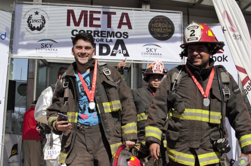 Corremos Por La Vida Bomberos Carrera Sky Costanera 