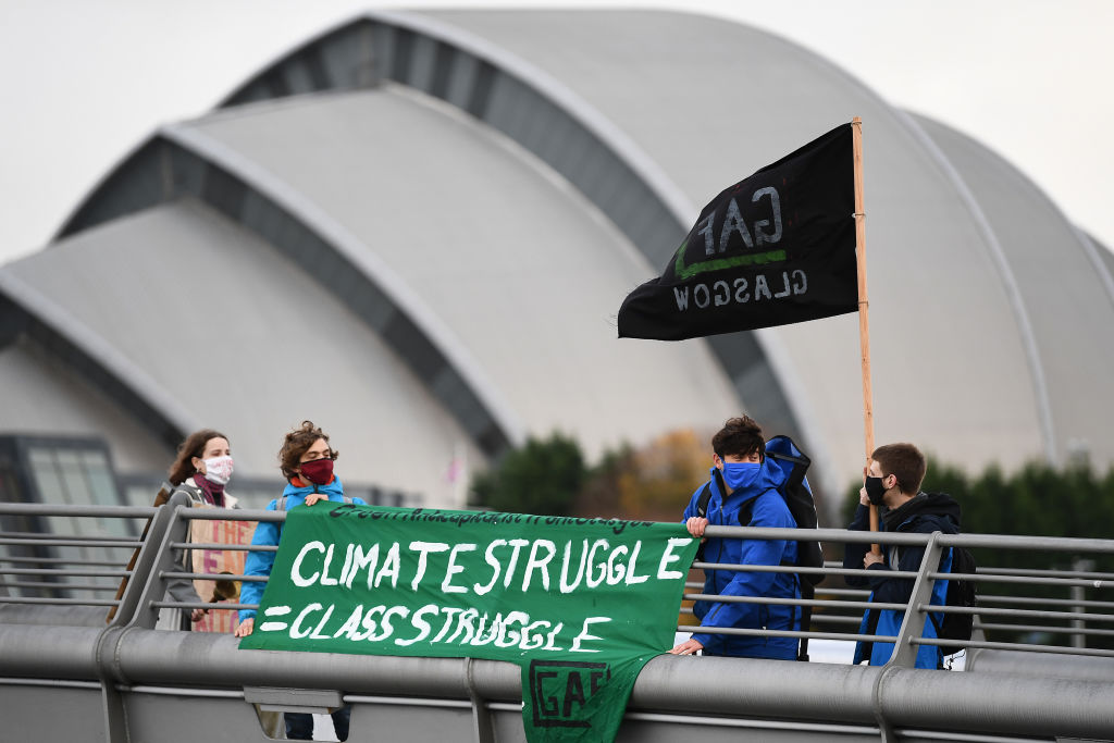 Climate Activists Mark Original COP26 Date