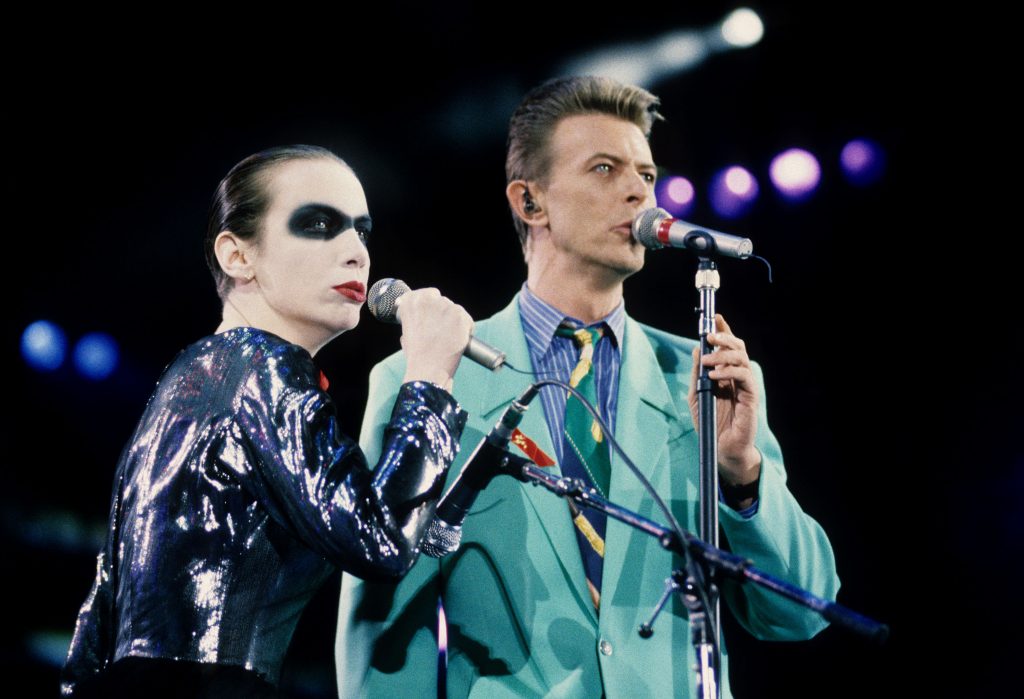 David Bowie Performs At The Freddie Mercury Tribute Concert For AIDS Awareness