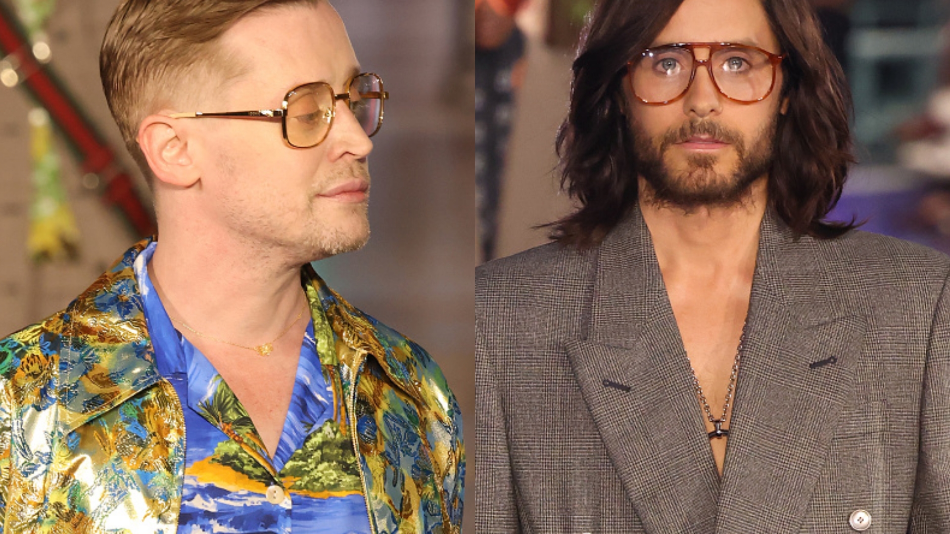 Macaulay Culkin y Jared Leto sorprenden desfilando para Gucci — Rock&Pop