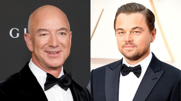Jeff Bezos Leonardo DiCaprio