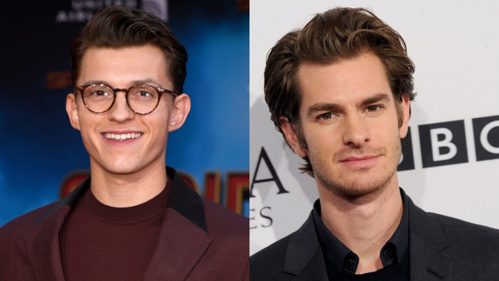 Tom Holland y Andrew Garfield