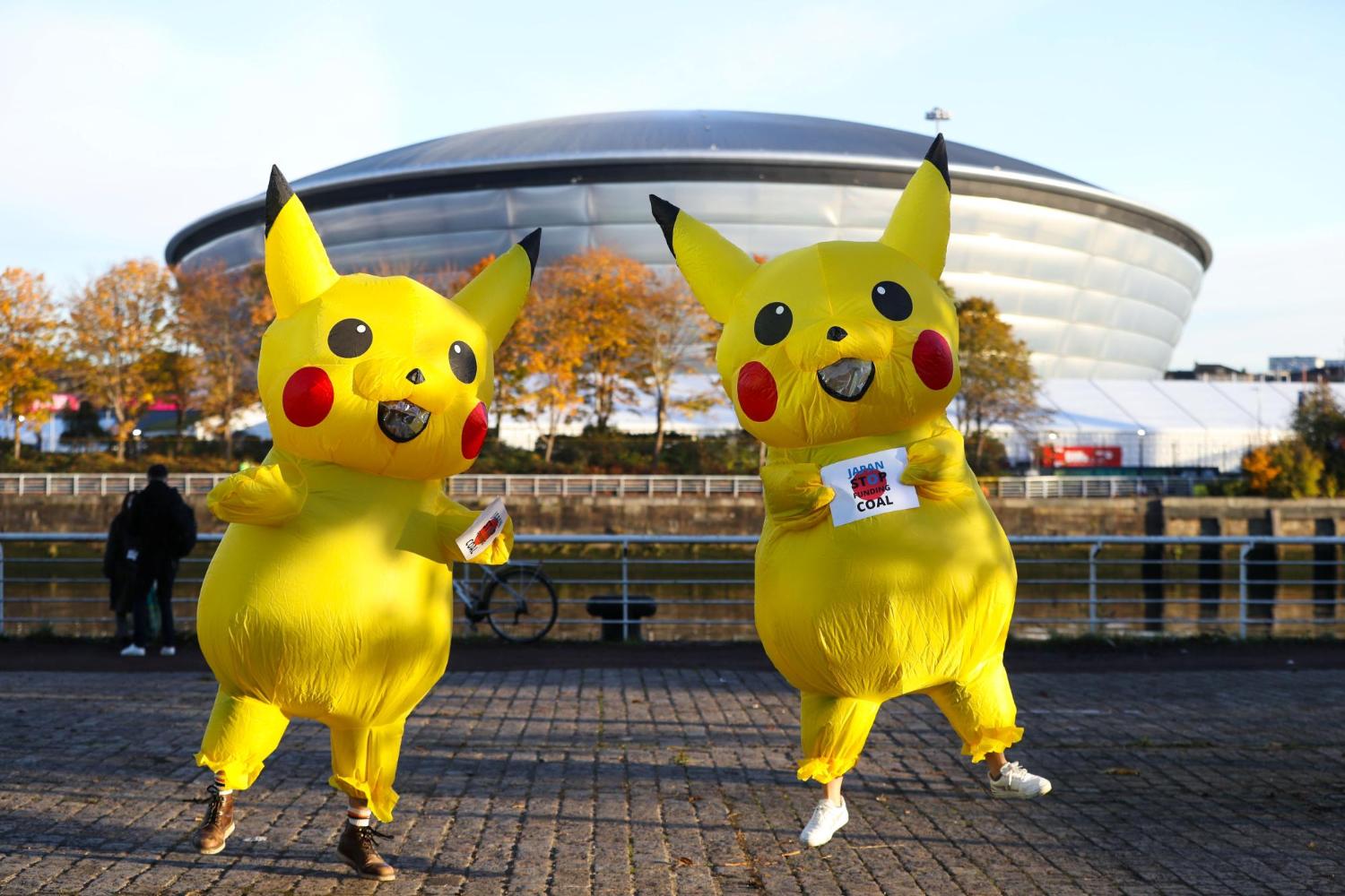 Russell Cheyne Reuters Pikachu Glasgow 1