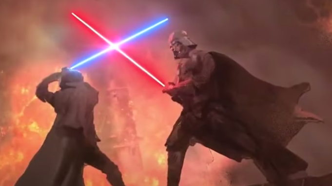 Obi-Wan Kenobi y Darth Vader