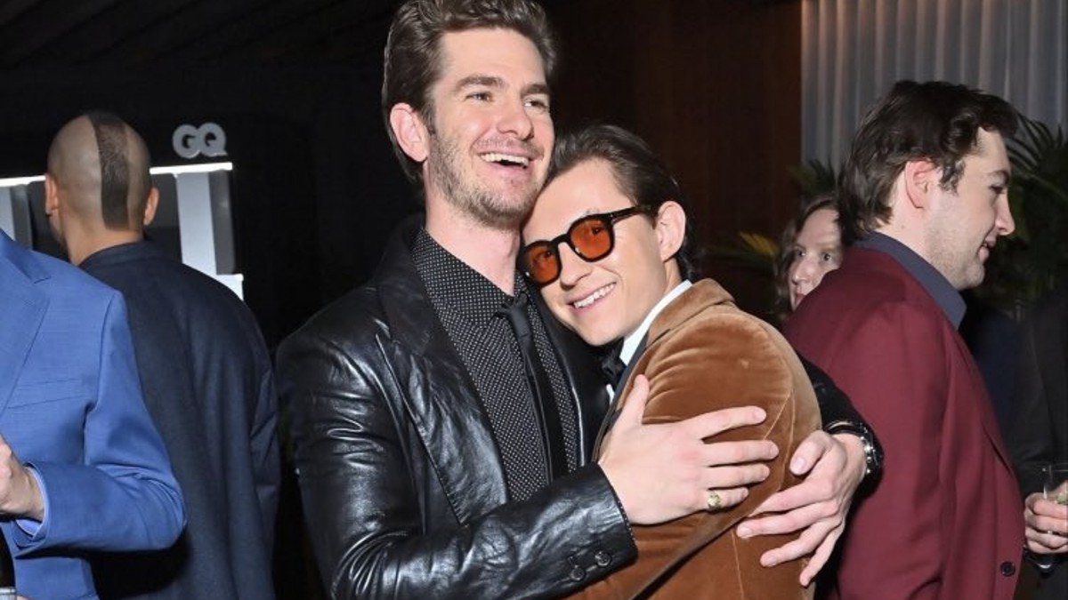 Tom Holland y Andrew Garfield
