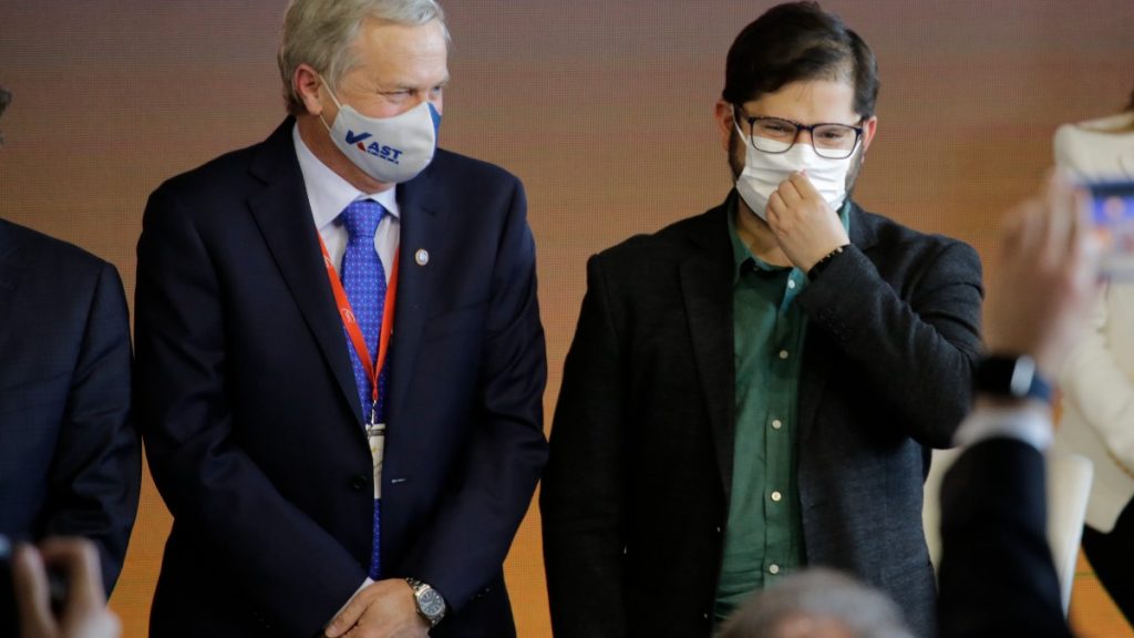 Gabriel Boric y José Antonio Kast