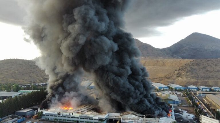 Incendio en Quilicura