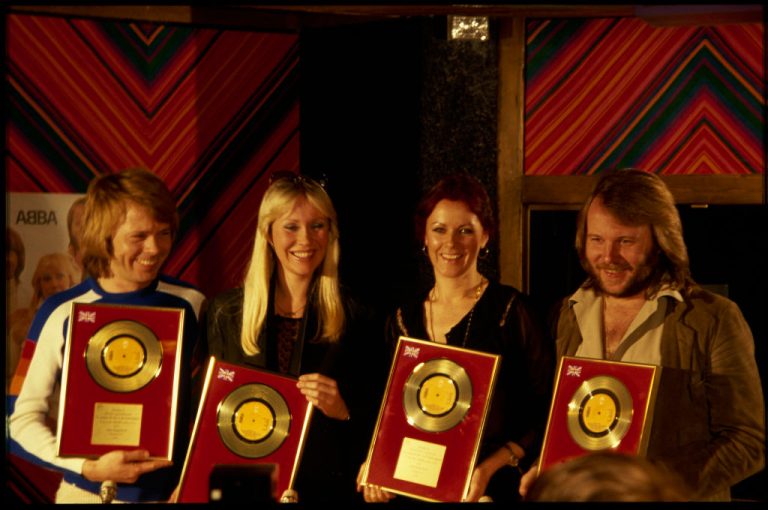 ABBA With Golden Records 1979