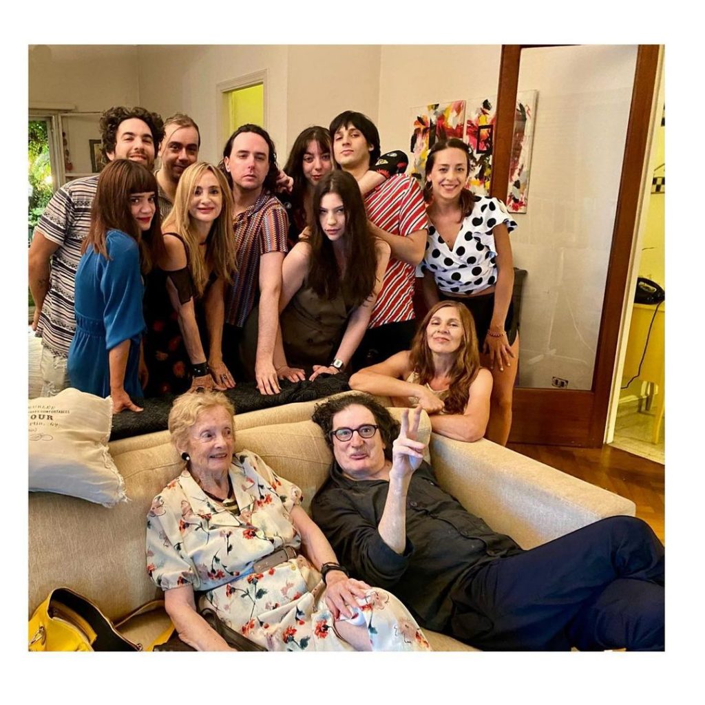 Charly Garcia Benito Cerati Familia Navidad