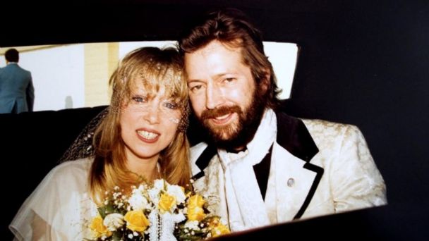 Pattie Lloyd y Eric Clapton