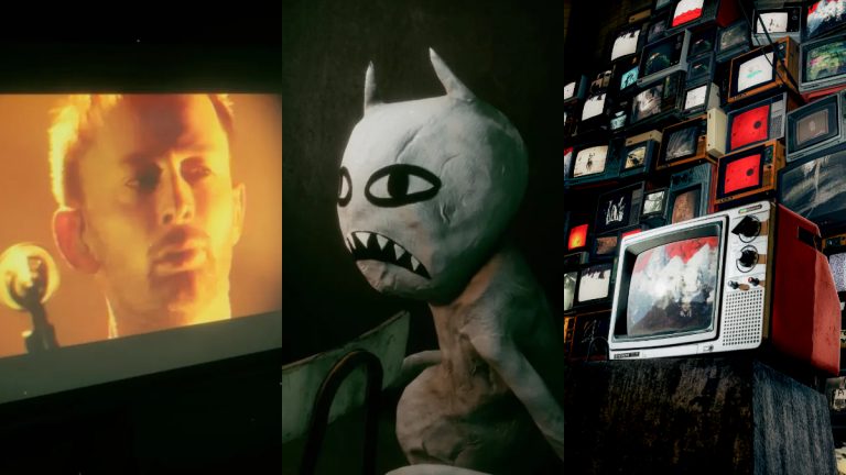 Kid A Mnesia Exhibition Radiohead Descargar Gratis Epic Games Galeria De Arte Virtual Disco Escuchar Thom Yorke