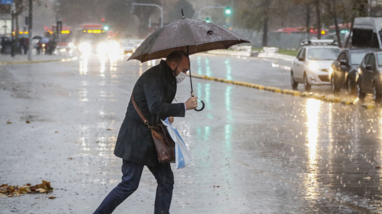 Lluvias Pronostico Del Tiempo Meteorologia Precipitaciones Santiago Fin De Semana