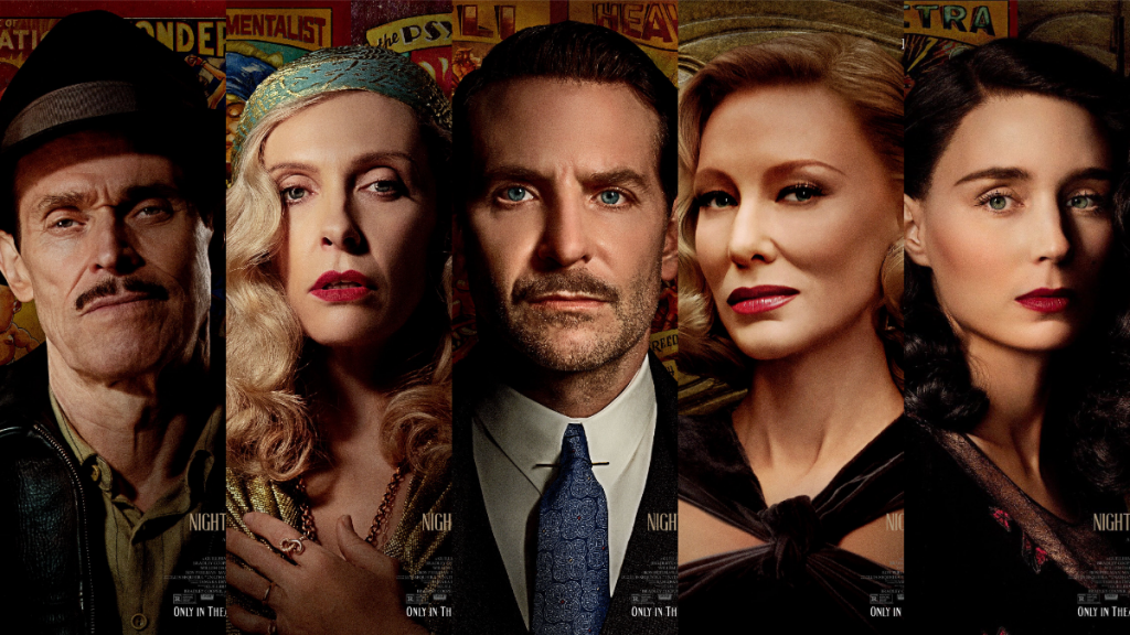 nightmare alley 2021 estreno cuando sale pelicula cinta bradley cooper toni colette cate blanchett guillermo del toro la forma del agua trailer completo oficial video