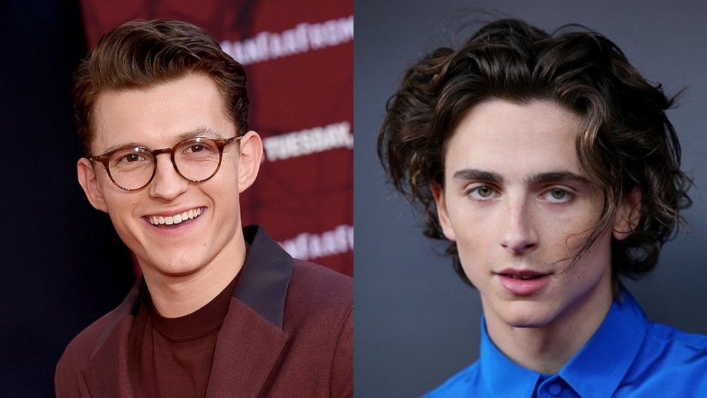 Tom Holland Timothée Chalamet