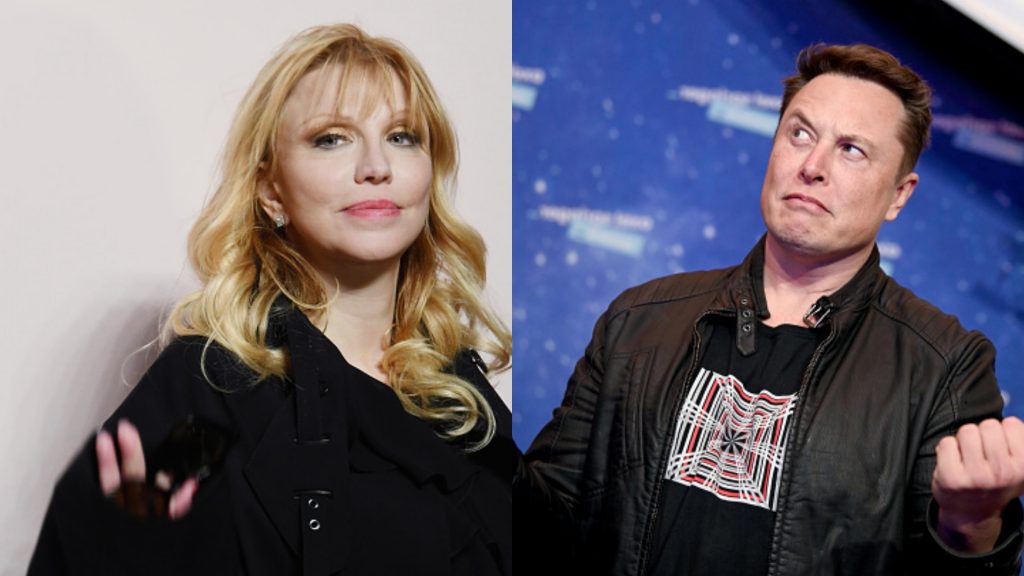 Courtney Love Elon Musk