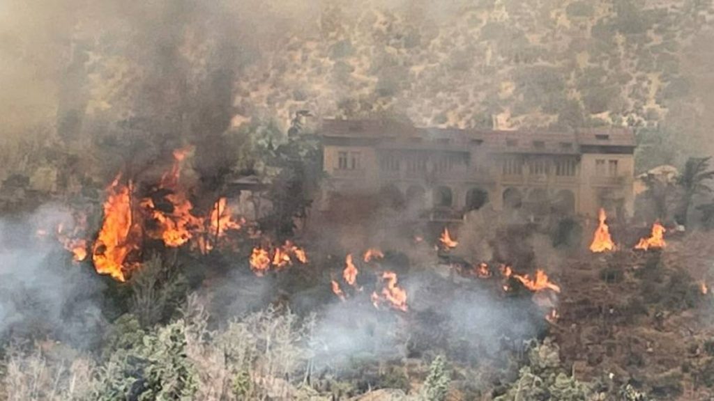 Incendio San José de Maipo