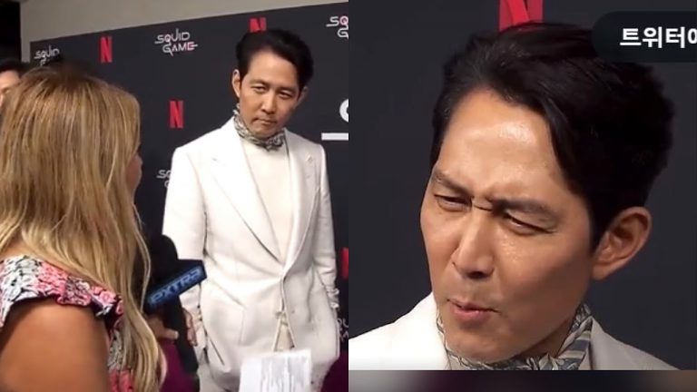 El Juego Del Calamar Lee Jung Jae Periodista Pregunta Entrevista Desconocio Su Carrera Varias Peliculas Actuado Coreano