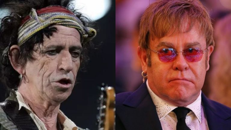 Elton John Y Keith Richards Se Odian Peleas Por Que Se The Rolling Stones