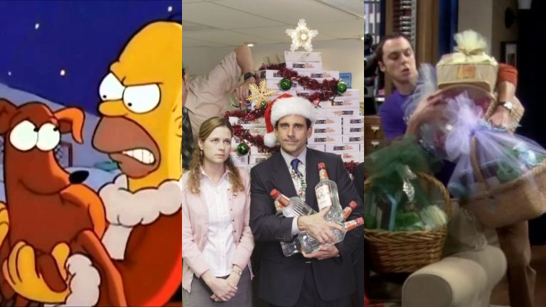 Especiales De Navidad Series Capítulos Episodios Temporadas Los Simpsons The Office Big Bang Theory