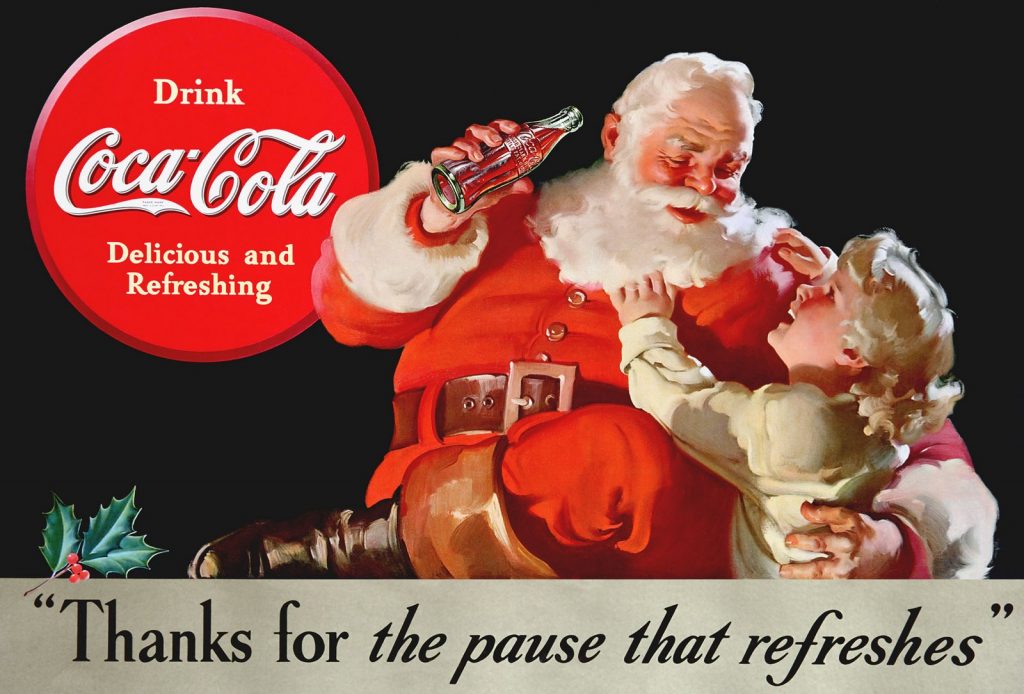 Santa Claus Coca Cola