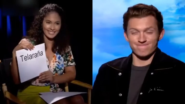 Tom Holland Spider Man No Way Home Homecoming Hablando En Español
