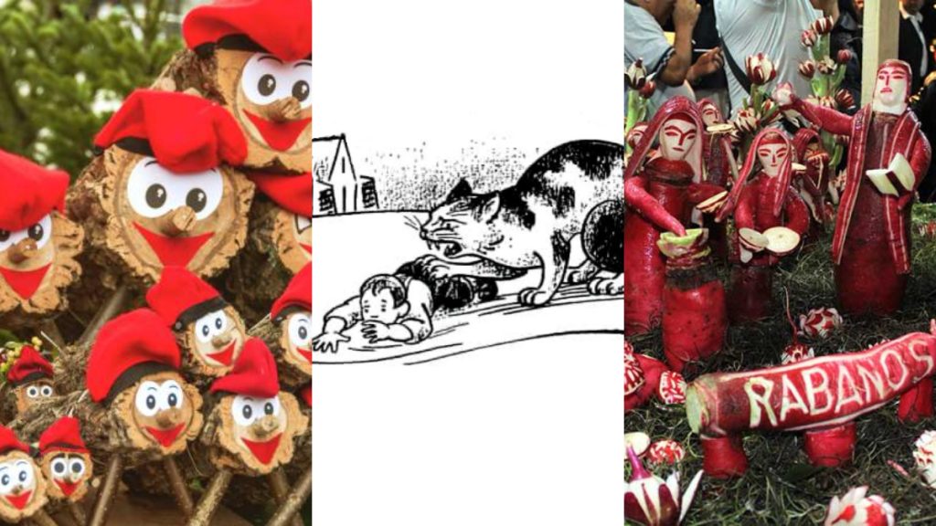 Tradiciones Mas Extrañas Del Mundo Navideñas Navidad Paises Raras