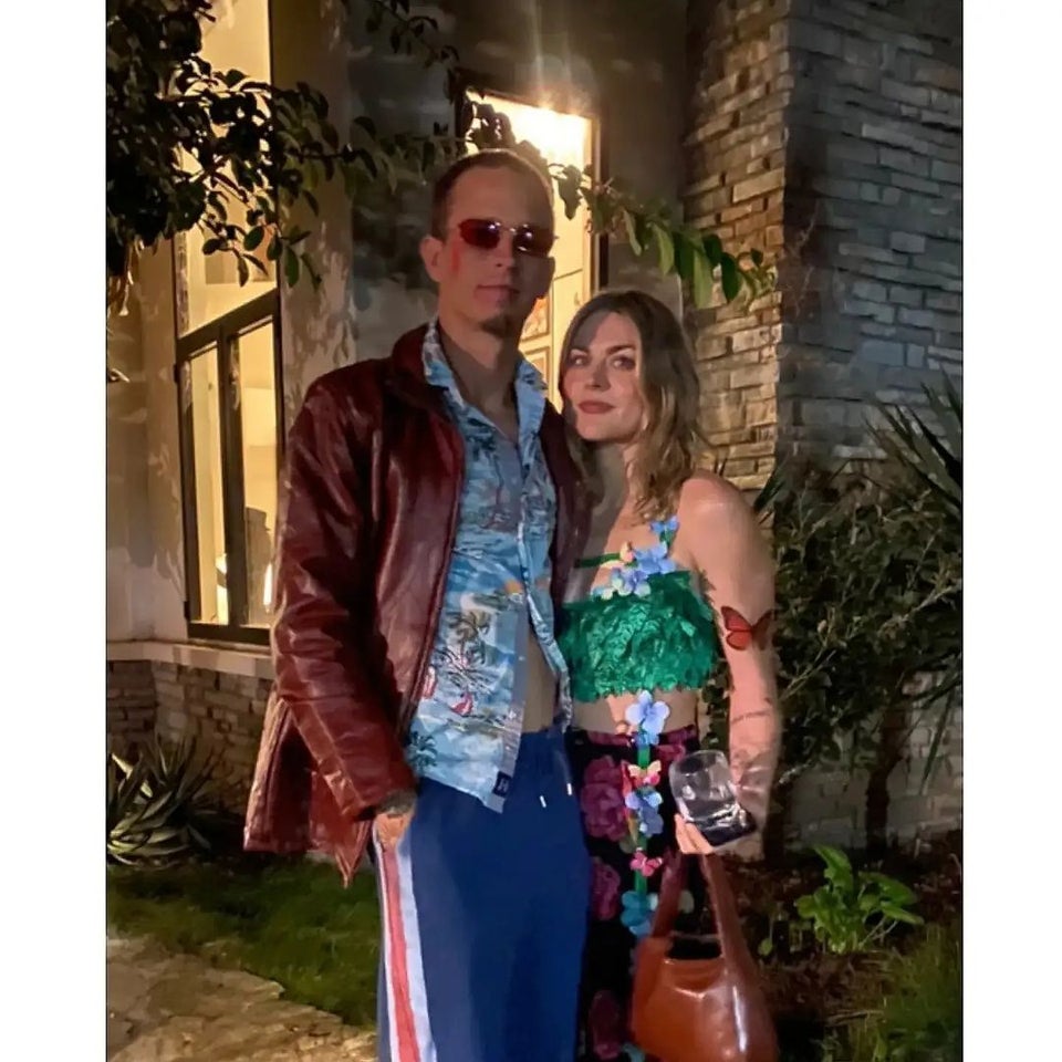 Frances Bean Cobain y Riley Hawk