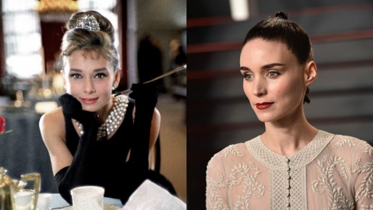 Audrey Hepburn Rooney Mara
