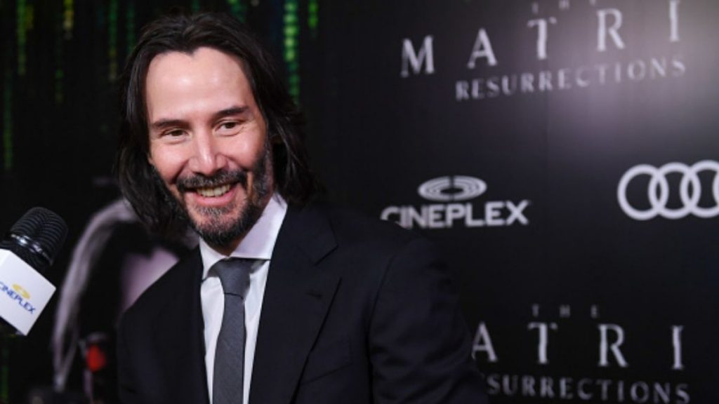 Keanu Reeves gesto