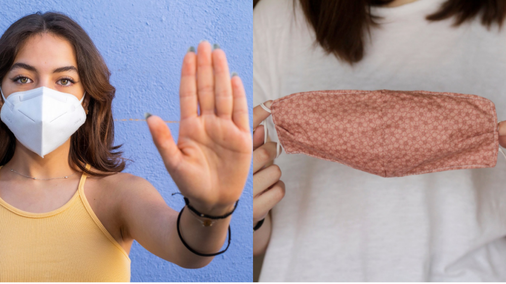 Mascarilla de tela quirúrgica