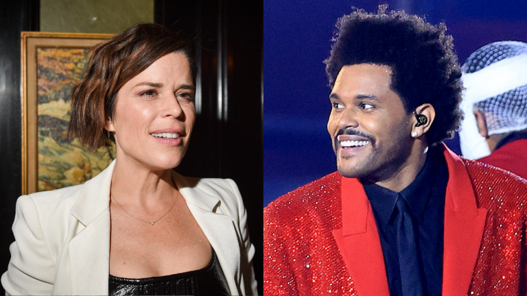 The Weeknd Neve Campbell