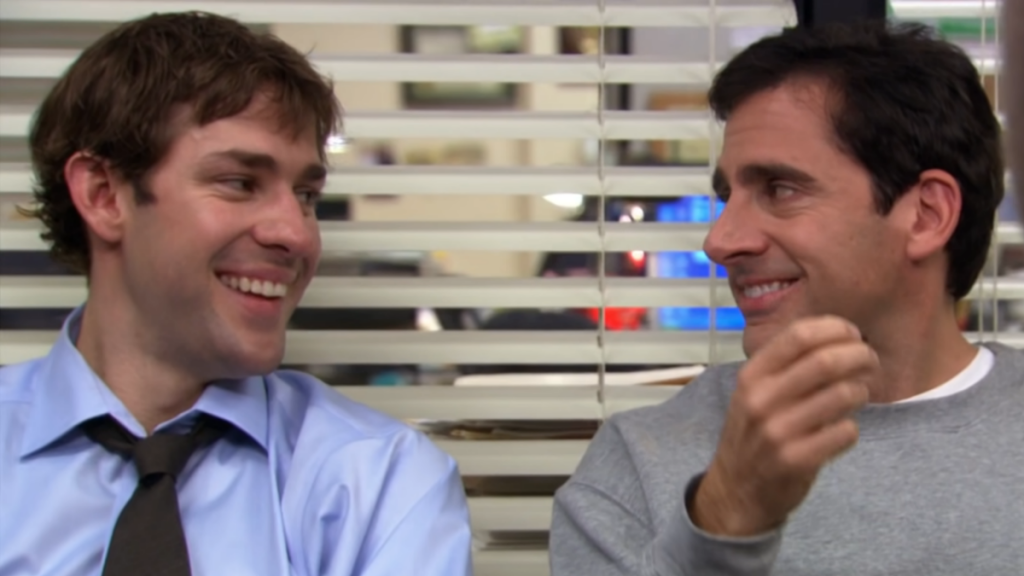 John Krasinski Steve Carrel