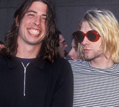 Dave Grohl y Kurt Cobain