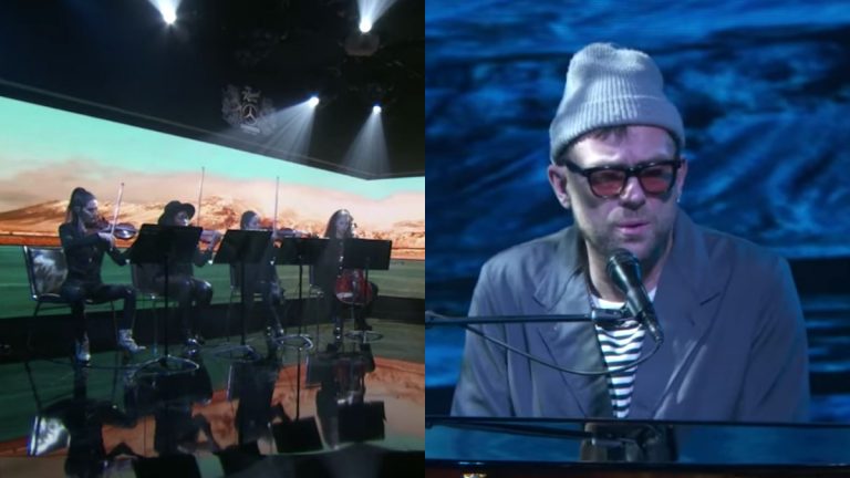 Damon Albarn Jimmy Kimmel Royal Morning Blue