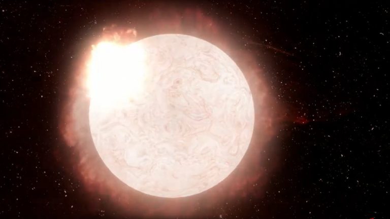 Estrella Se Autodestruye Explota Por Primera Vez Cientificos Roja Supergigante