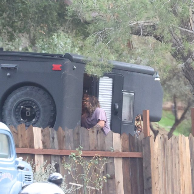 Jason Momoa Furgoneta Separacion De Lisa Bonet