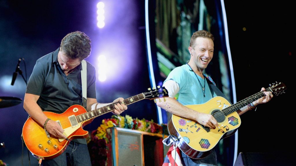 Coldplay Volver al futuro
