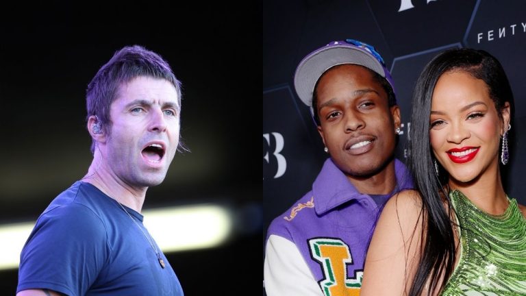 Liam Gallagher A$ap Rocky Rihanna