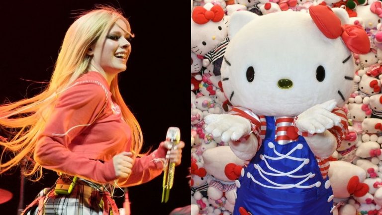 Avril Lavigne Hello Kitty