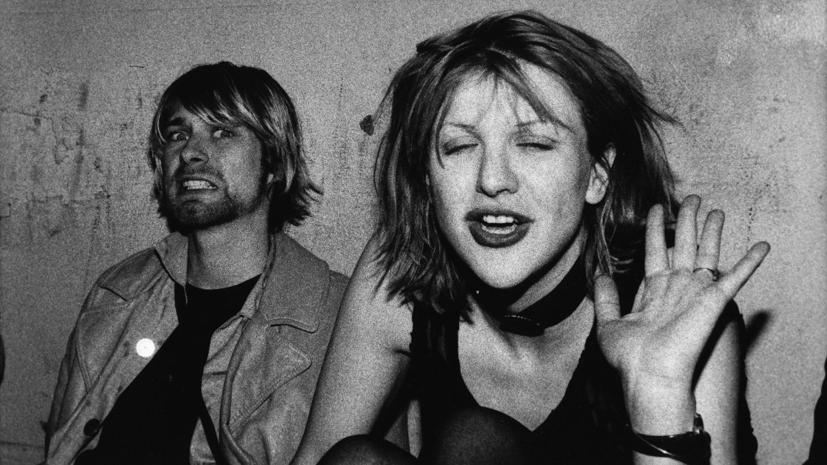 Kurt Cobain Y Courtney Love Jovenes