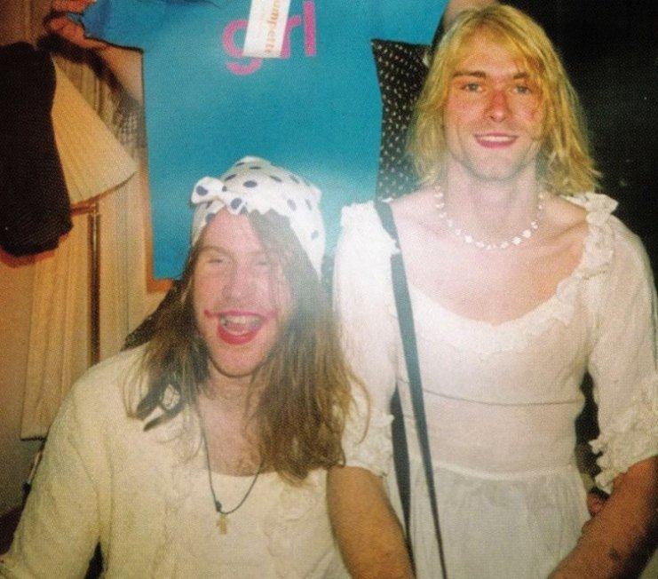 Mark Lanegan y Kurt Cobain