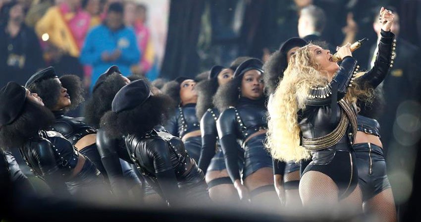 Beyoncé en el Super Bowl