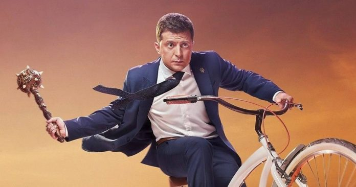 Volodymyr Zelensky en Servant of the People