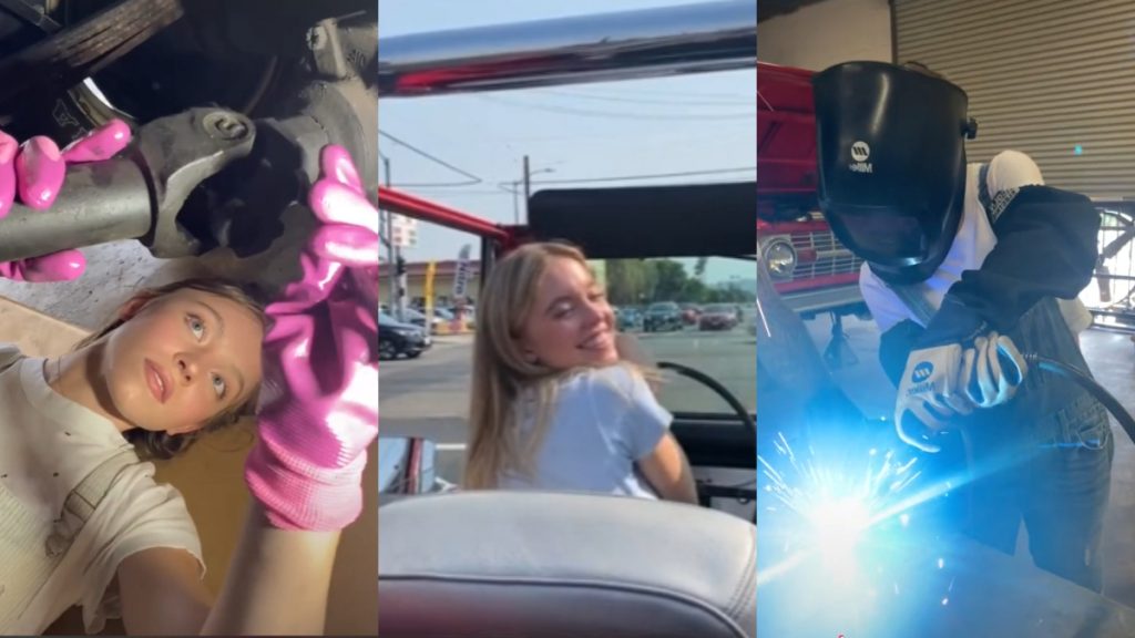 Sydney Sweeney Euphoria Restaura Autos