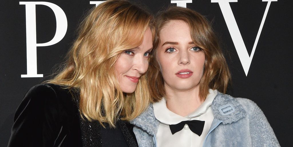 Uma Thurman y Maya Hawke